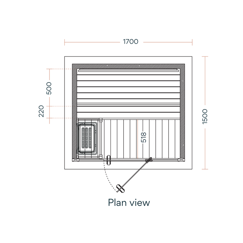 Top view - Small