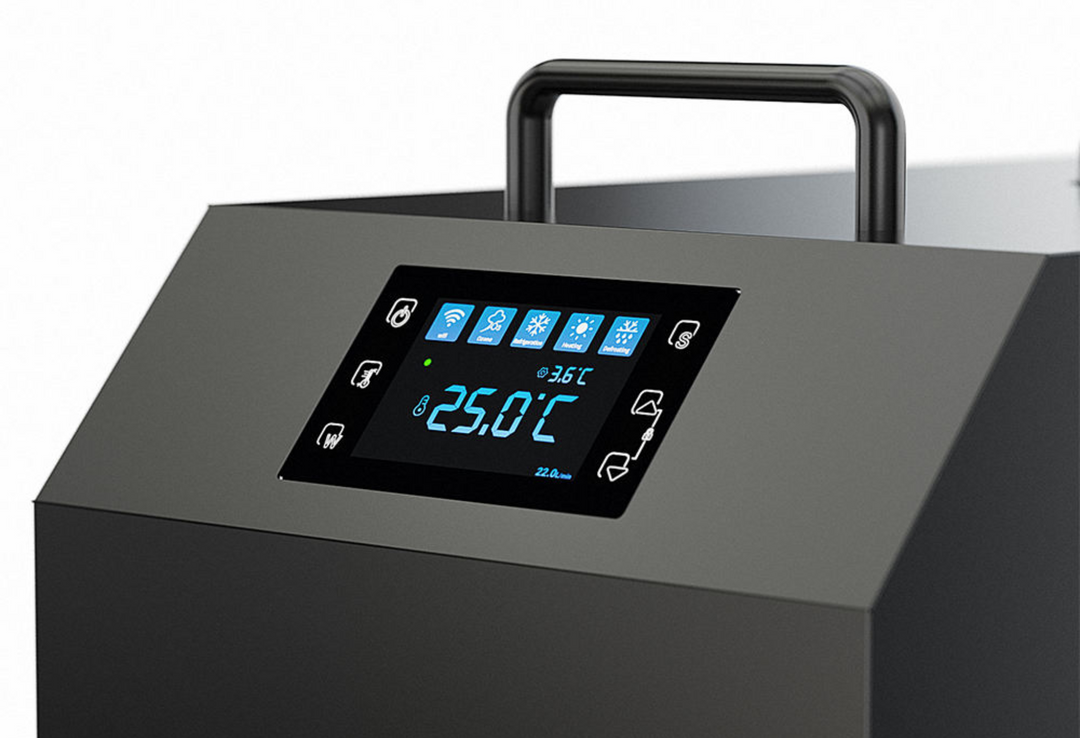 Close-up shot of Peak Pro Chiller by Peak Sauna Ice in Melbourne