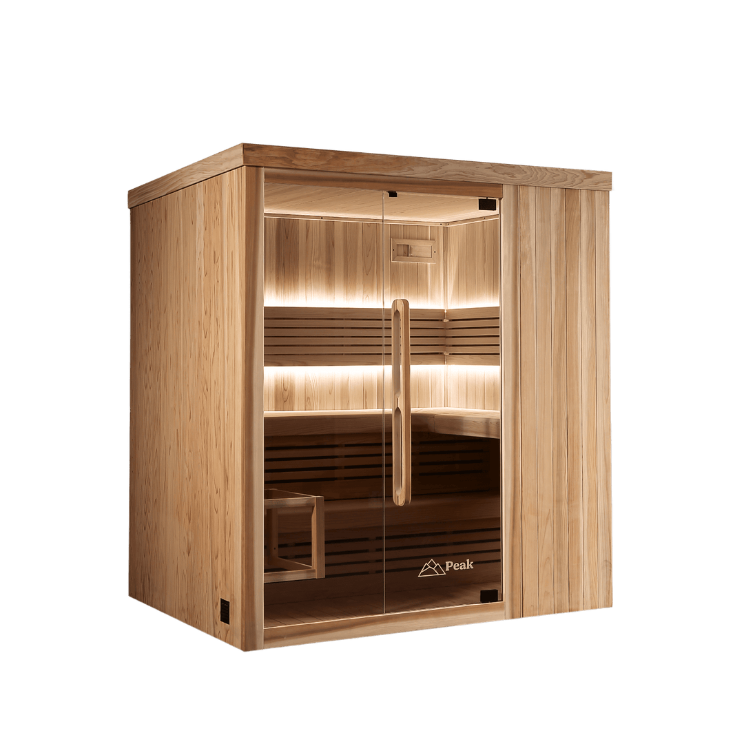 Peak Sabine Indoor Traditional Sauna left side view