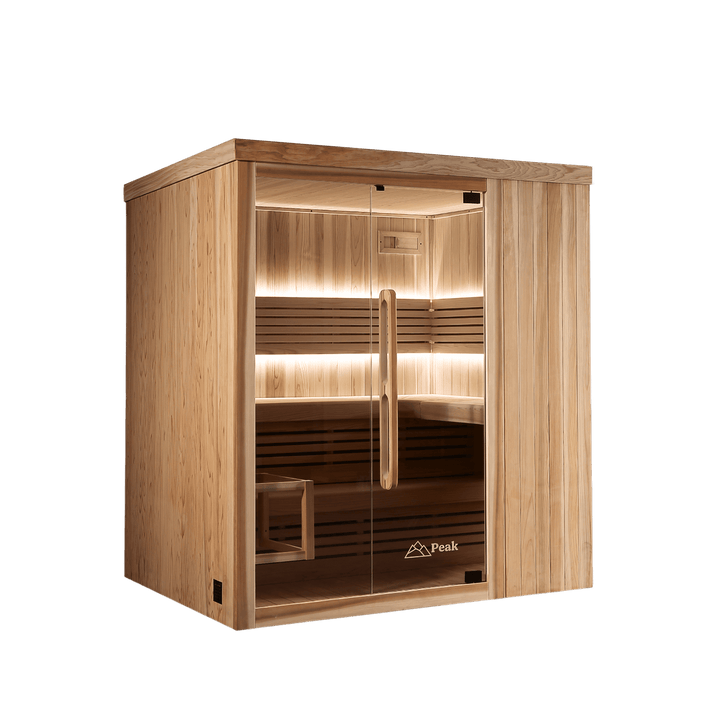 Peak Sabine Indoor Traditional Sauna left side view