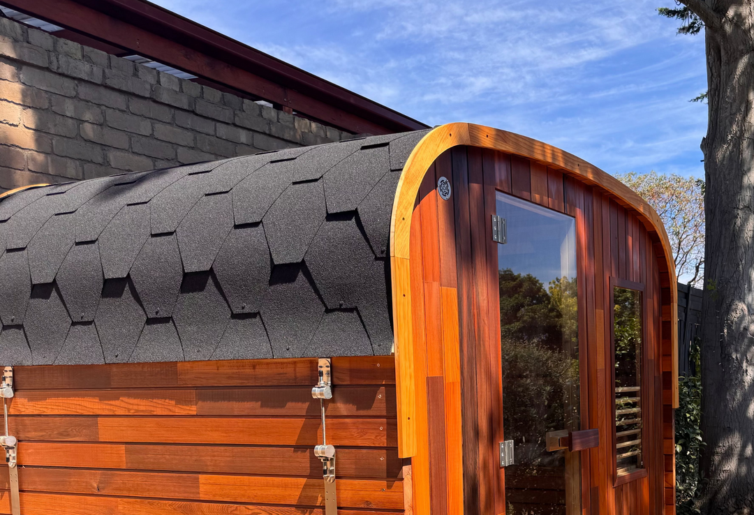 grey roof singles of the stirling sauna by peak sauna and ice in melbourne